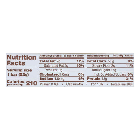 Rxbar - Protn Bar Ban Chocolate Walnt - Case Of 12 - 1.83 Oz