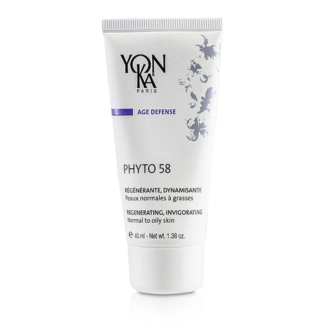 Age Defense Phyto 58 Creme With Rosemary - Revitalizing, Invigorating (normal To Oily Skin) - 40ml/1.38oz