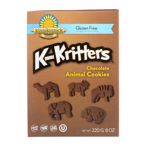 Kinnikinnick Animal Cookies - Case Of 6 - 8 Oz.