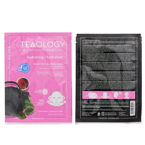 Peach Tea Hyaluronic Face &amp; Neck Mask - 21ml/0.17oz