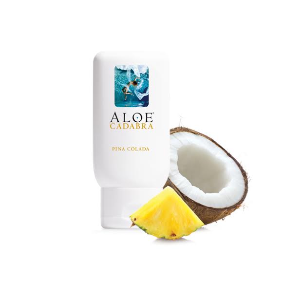 Aloe Cadabra Organic Lube Pina Colada 2.5 oz