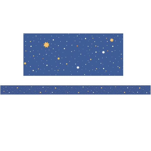 Once Upon A Dream Starry Night Deco Trim®, 37 Feet Per Pack, 6 Packs