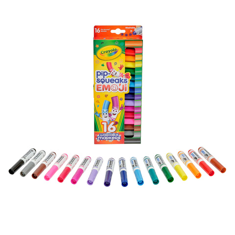 Pip Squeaks Stamper Markers, 16 Per Pack, 3 Packs