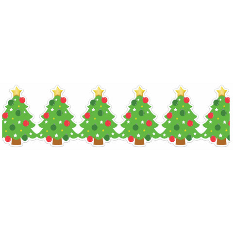 Christmas Tree Extra Wide Deco Trim®, 37 Feet Per Pack, 6 Packs