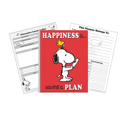 Peanuts® Lesson Plan & Record Book, Pack of 2