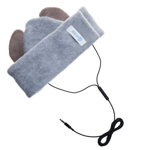 H1 Adjustable Fleece Headband Headphones, Elephant