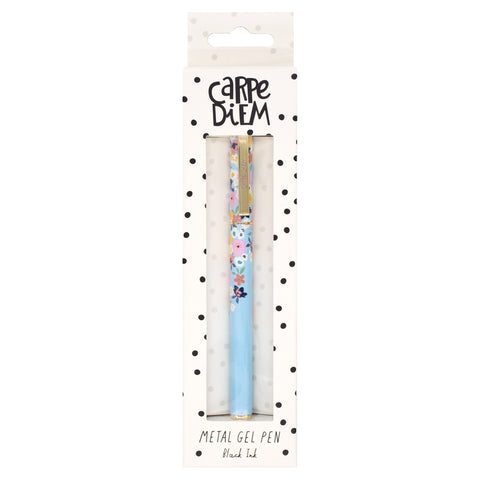 Metal Gel Pen - Ditzy Floral - Pack 6