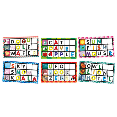 Montessori Touch Bingo Letters & Words