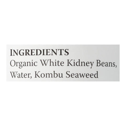 Eden Foods Organic Cannellini White Kidney Beans - Case Of 12 - 15 Oz.