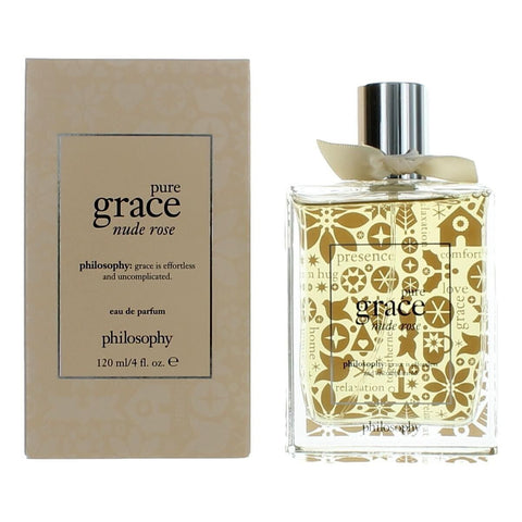 PHILOSOPHY PURE GRACE NUDE ROSE 4 OZ EAU DE PARFUM SPRAY FOR WOMEN