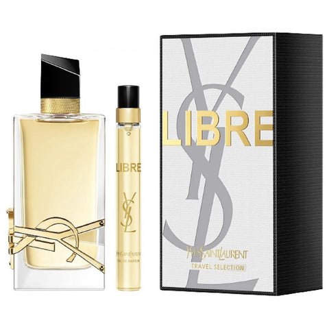 YSL LIBRE 2 PCS SET FOR WOMEN: 3 OZ EAU DE PARFUM SPRAY + 0.34 EAU DE PARFUM SPRAY