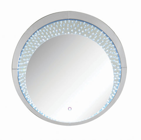 39" Lighted Round Accent Mirror