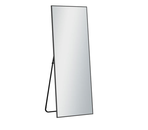 Freestanding Black Full-length Mirror