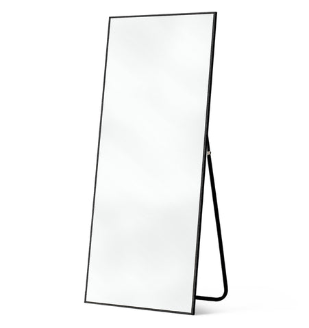 Jumbo Black Full Length Standing Mirror