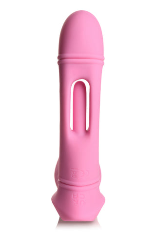 Flickers G-Flick Flicking G-Spot Vibrator With  Remote - Pink