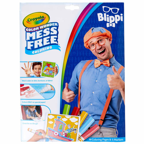 Color Wonder® Coloring Pad & Markers, Blippi, 2 Sets