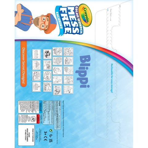 Color Wonder® Coloring Pad & Markers, Blippi, 2 Sets