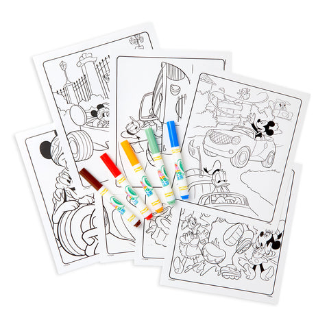 Color Wonder® Coloring Pad & Markers, Mickey, 2 Sets