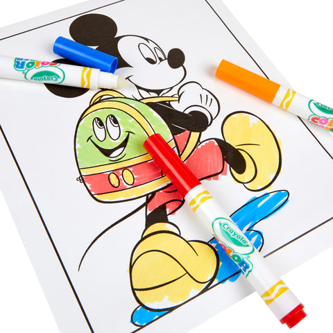 Color Wonder® Coloring Pad & Markers, Mickey, 2 Sets