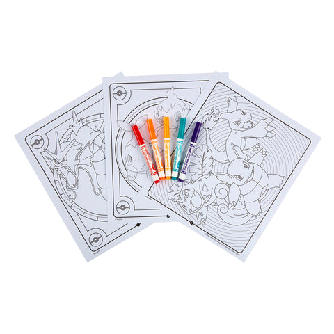 Color & Sticker Activity Set, Pokemon, 3 Sets