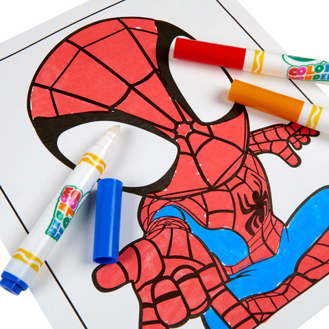 Color Wonder® Coloring Pad & Markers, Spidey and His Amazing Friends, 2 Sets