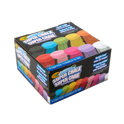 Super Chalk, 10 Count