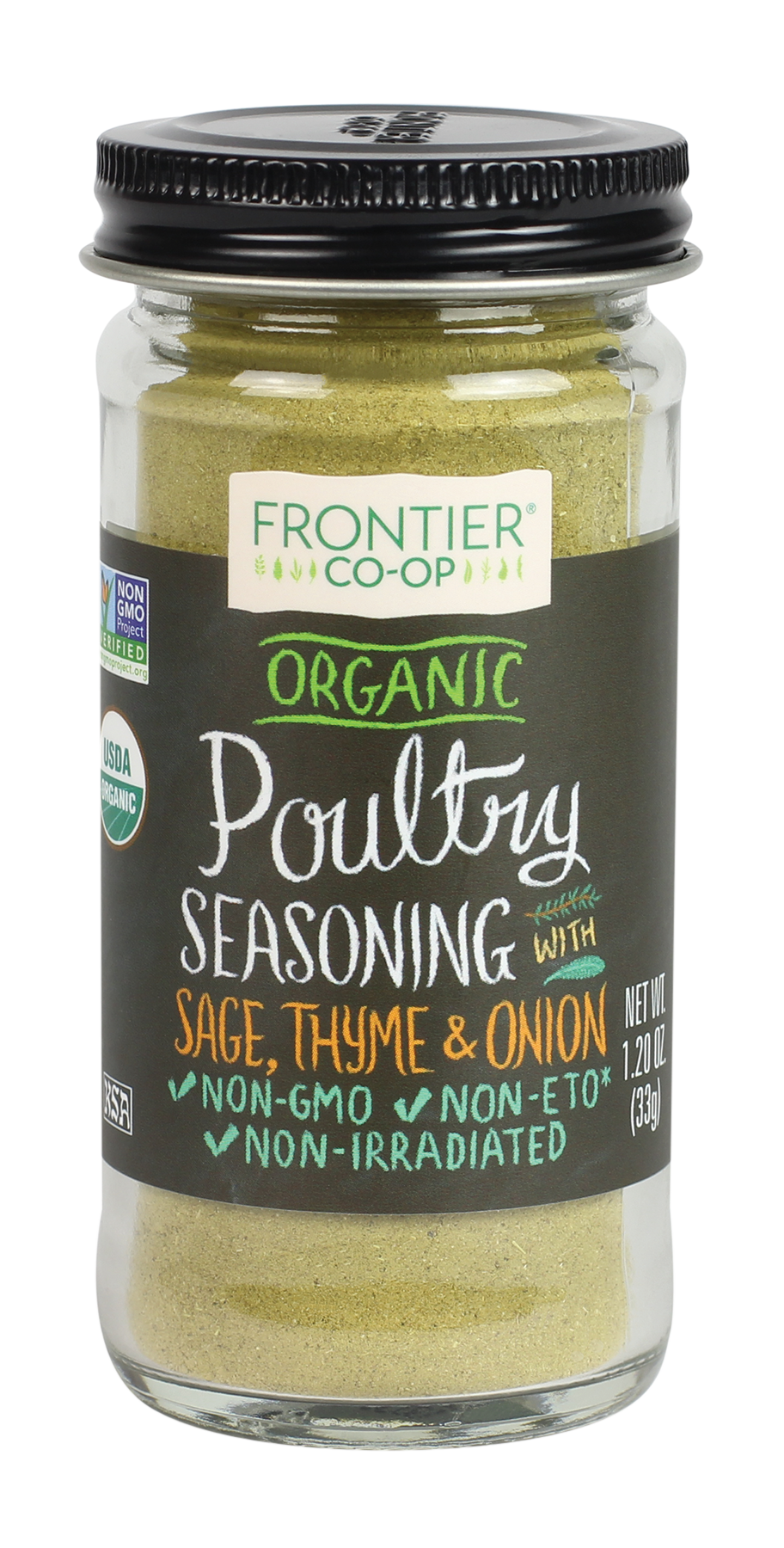 Frontier Herb Organic Poultry Seasoning (1x1.2 Oz)