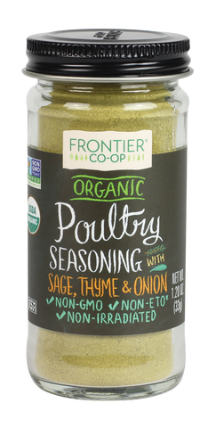 Frontier Herb Organic Poultry Seasoning (1x1.2 Oz)