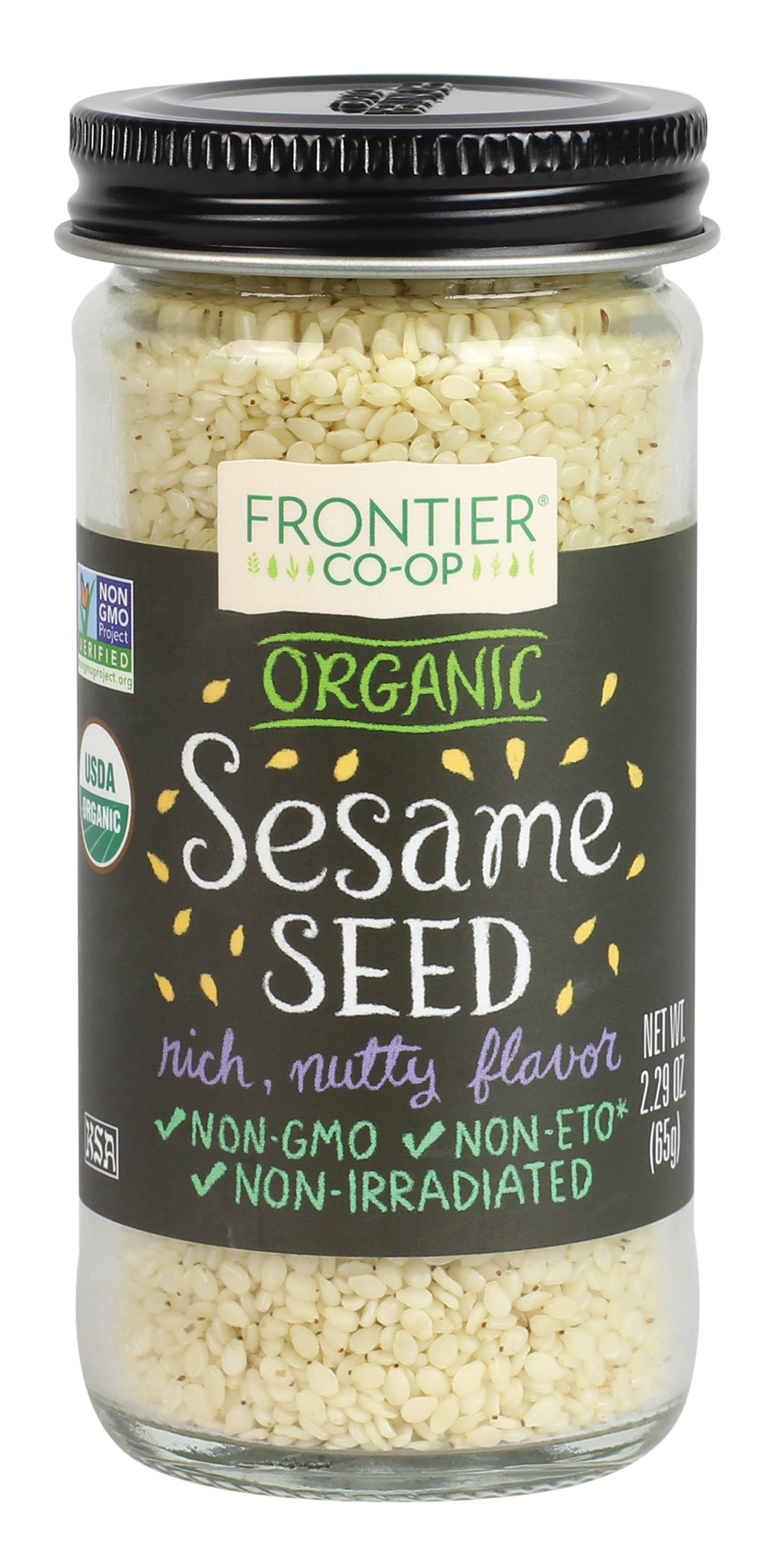 Sesame seed hulled organic