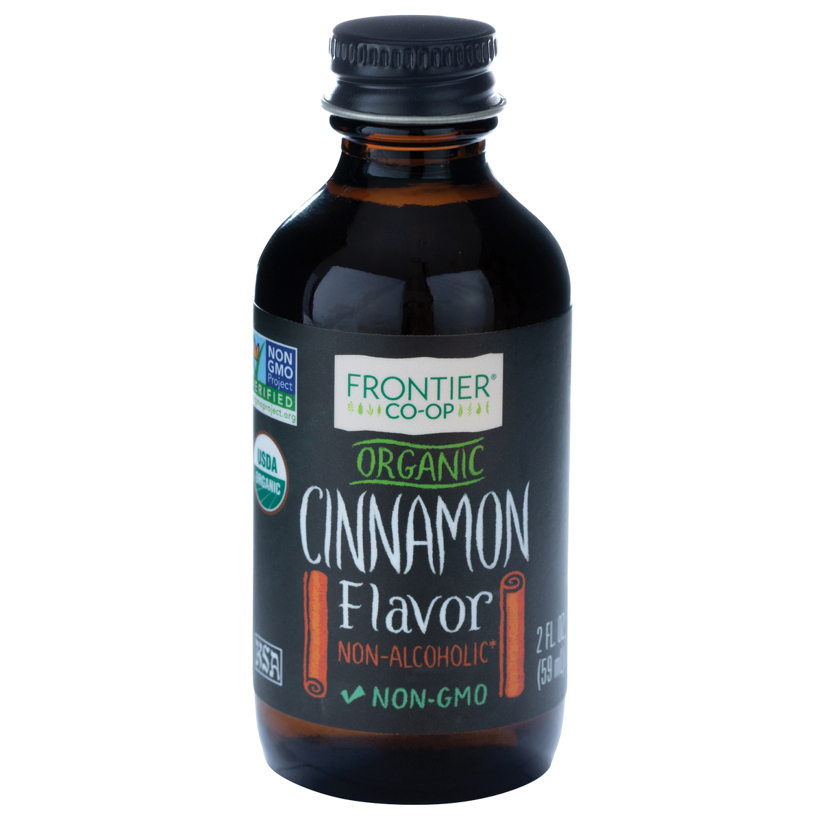 Cinnamon Flavor Org. 2 oz.