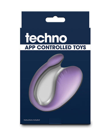 Techno Rave App Controlled Kegel Vibrator - Purple