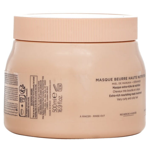 Curl Manifesto Masque Beuue Haute Nutrition Hair Mask (for Very Curly And Coily Hair) - 500ml/16.9oz