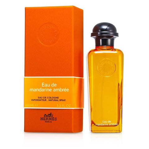 Eau De Mandarine Ambree By Hermes Eau De Cologne Spray 3.3 Oz