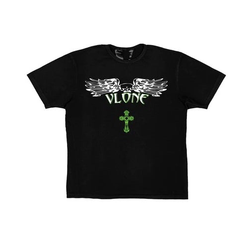 Black Vlone Support T-shirt