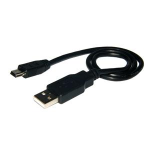 Amzer® Mini USB Data Sync and Charge Cable - 1ft