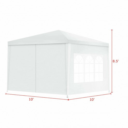 10 x 10 Feet Outdoor Side Walls Canopy Tent