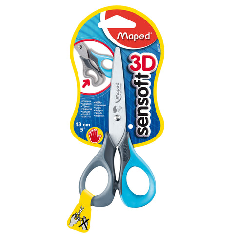 5" Sensoft Scissors with Flexible Handles - Lefty, Pack of 12