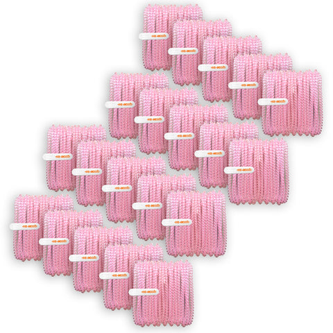 Skooob Tangle Free Earbud Covers - Translucent Pink, Pack of 20