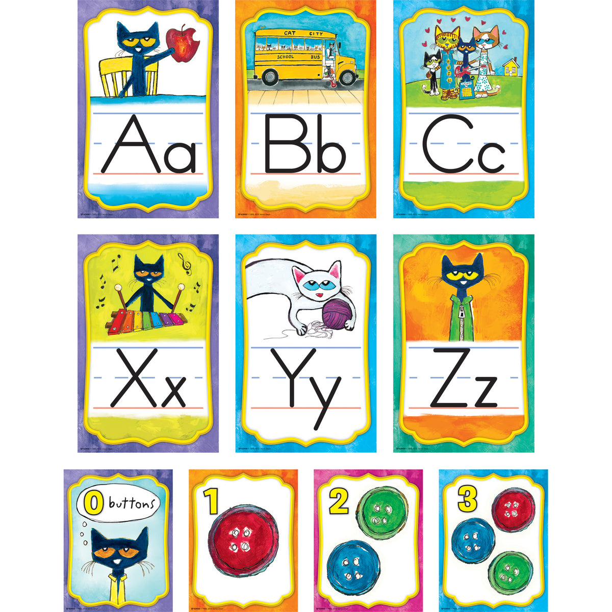 Pete the Cat® Alphabet Bulletin Board Set