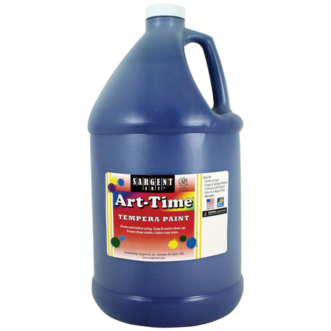 Art-Time® Tempera Paint, Blue, Gallon