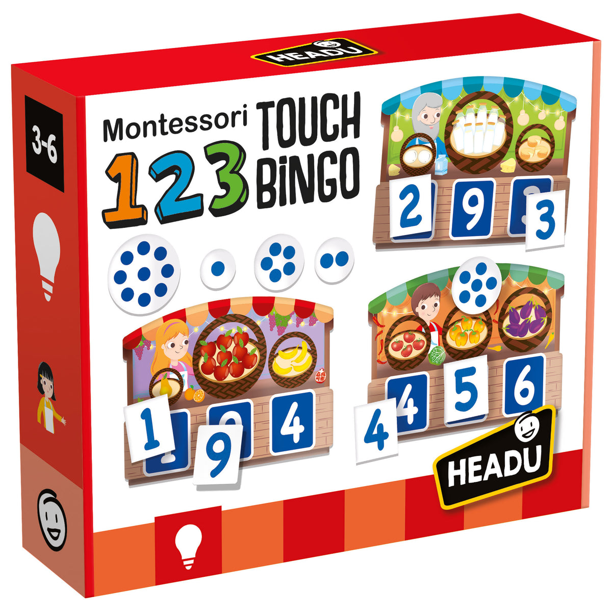 123 Montessori Touch Bingo