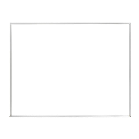 Non-Magnetic Whiteboard with Aluminum Frame, 2'H x 3'W