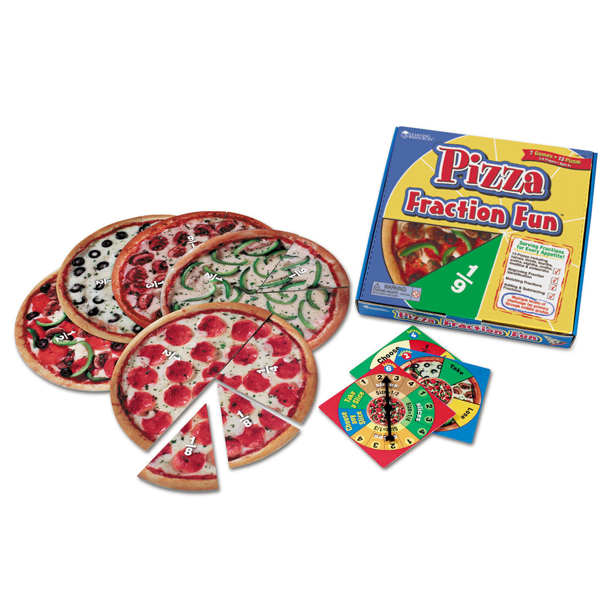 Pizza Fraction Fun™ Game