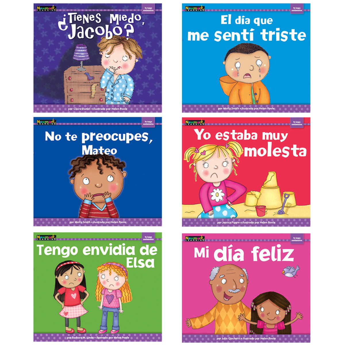 MySELF Readers: I Have Feelings, Small Book, Spanish, Set of 6