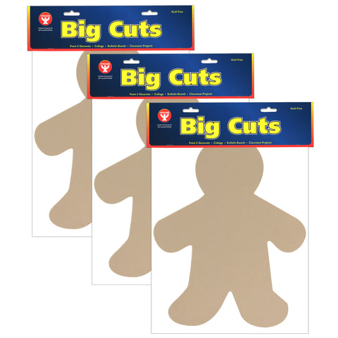 People Cut-Out, 16" Me Kid, 25 Per Pack, 3 Packs