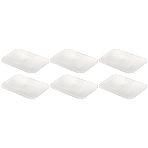 Plastic Letter Tray Lid, Clear, Pack of 6