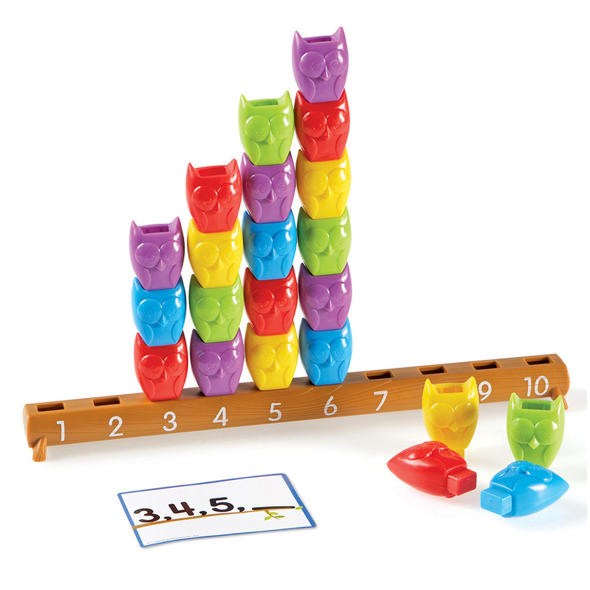 1-10 Counting Owls Activity Set