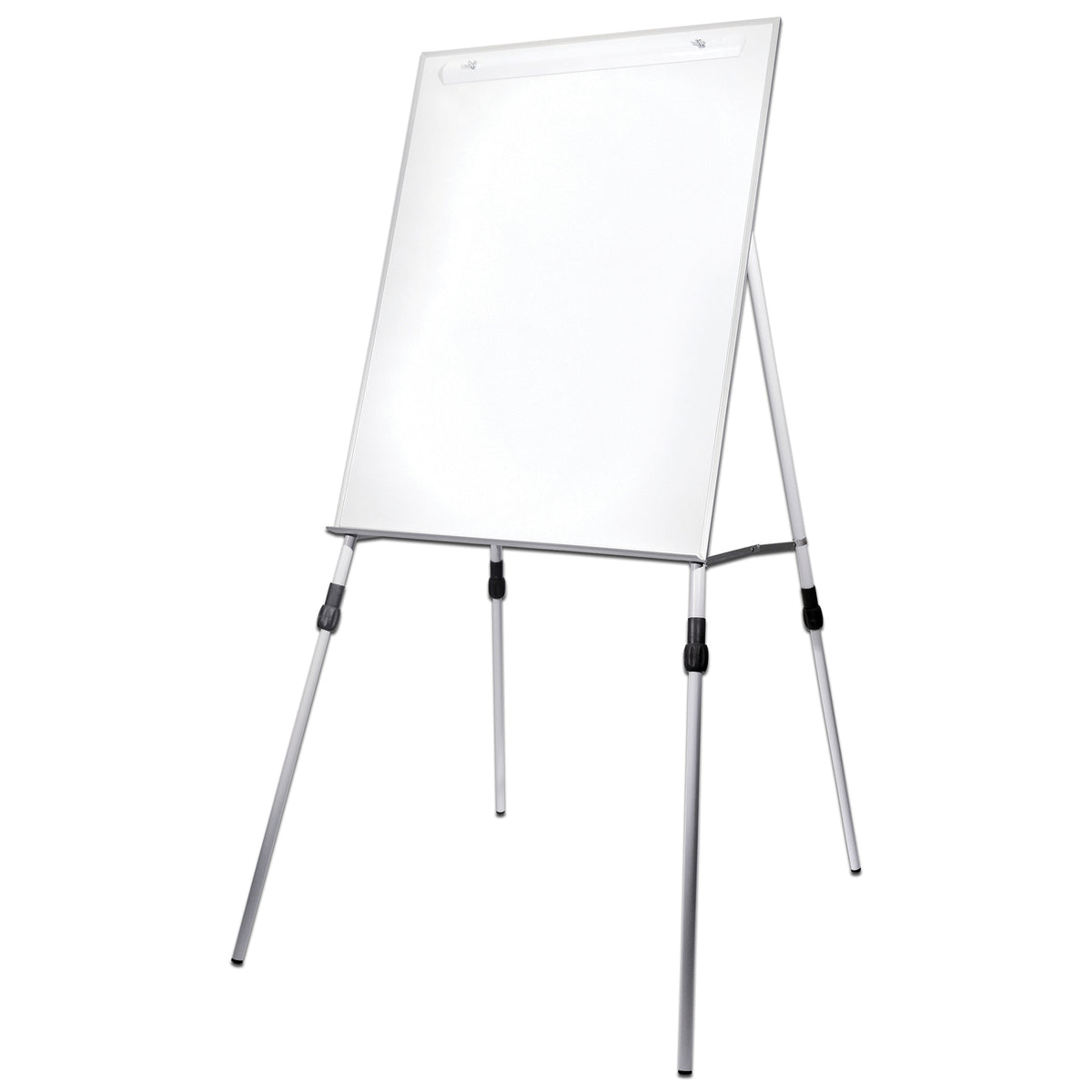 Dry Erase Easel with Adjustable Legs, 46" x 5" x 29.5"