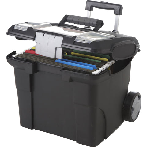 Portable File Box on Wheels