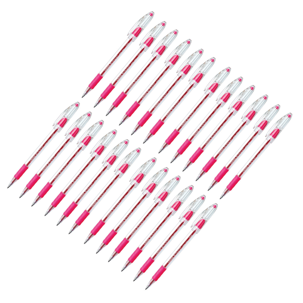 R.S.V.P.® Ballpoint Pen, Fine Point, Pink, Pack of 24